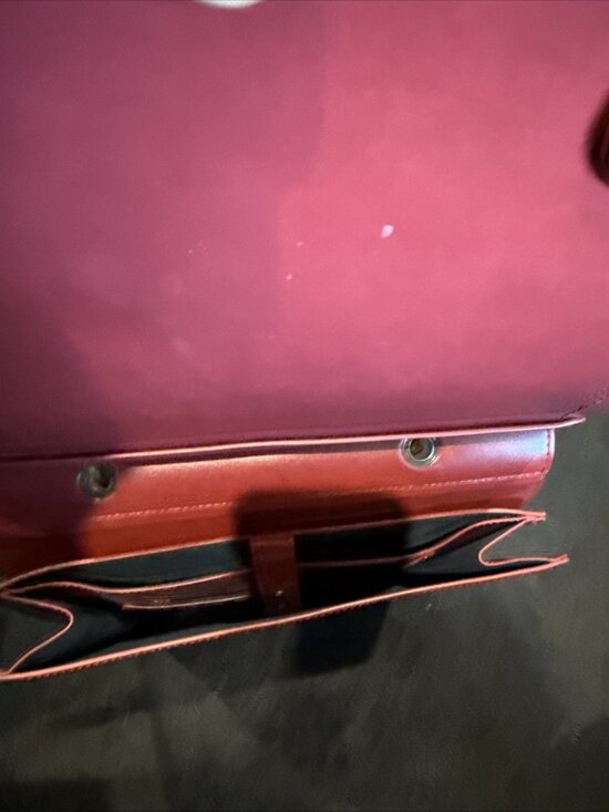 ECOSUSI Women\'s Vegan Leather 14 Inch Loptop Bookbag College Rucksack Bag